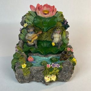 Kitschy Frog Lovers Tabletop Fountain (DOES NOT FUNCTION)